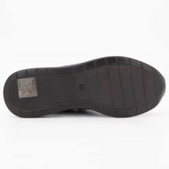 Outlet Baskets compensées à sequins cuir zip dorée avec lacets Femme Femme Baskets, Sneakers