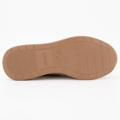 Online Baskets compensées à sequins cuir zip dorée avec lacets Femme Femme Baskets, Sneakers