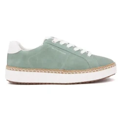Hot Baskets couleur menthe avec corde Femme Femme Baskets, Sneakers