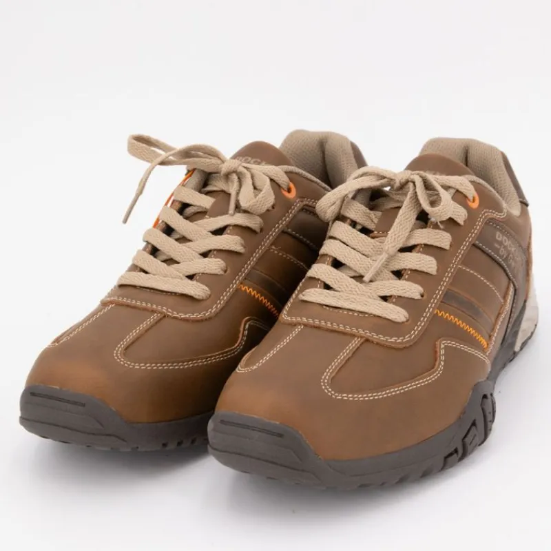 Discount Baskets crazy horse cognac lacets beiges Homme Homme Baskets, Sneakers