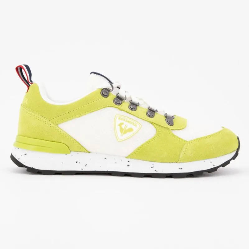 Hot Baskets cuir à lacets héritage semelle à motif Femme Femme Baskets, Sneakers