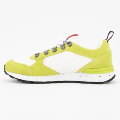 Hot Baskets cuir à lacets héritage semelle à motif Femme Femme Baskets, Sneakers