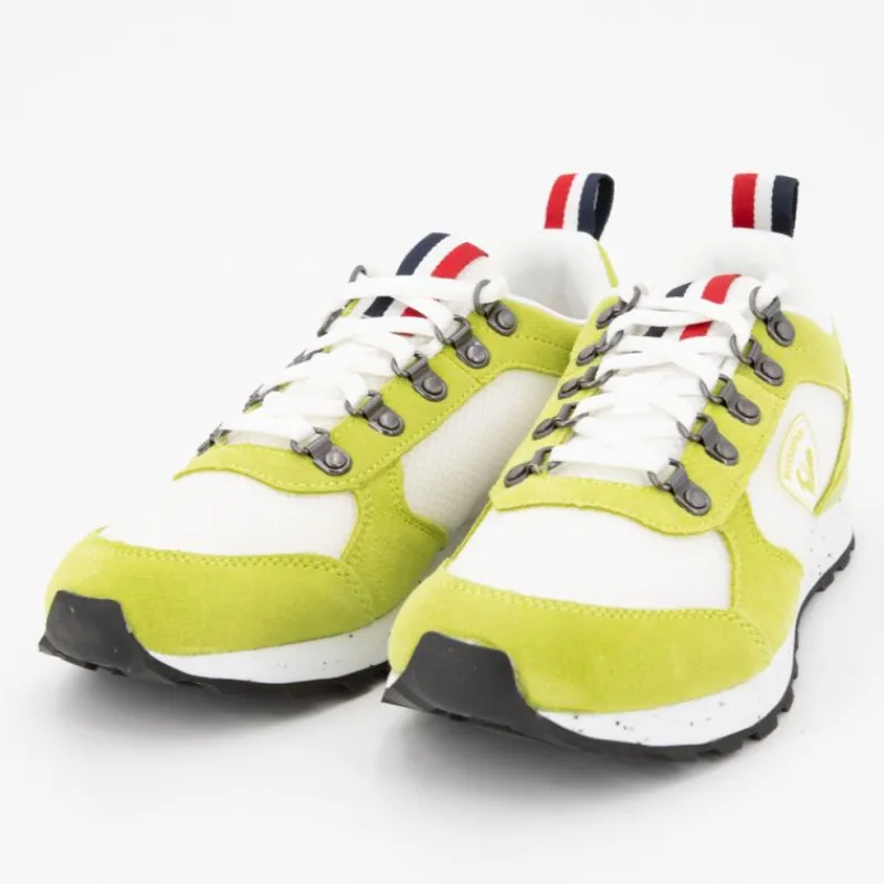 Hot Baskets cuir à lacets héritage semelle à motif Femme Femme Baskets, Sneakers