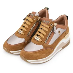 Sale Baskets cuir compensées semelle contrastée Femme Femme Baskets, Sneakers