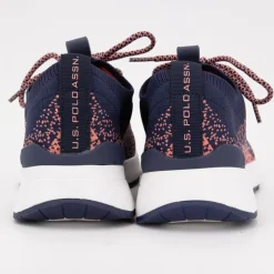 New Baskets de sport souple à motif orange Femme Femme Baskets, Sneakers