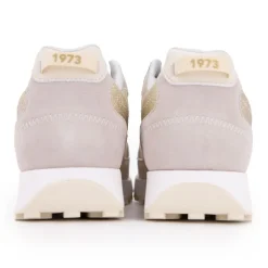 Hot Baskets dean gold mauve semelle crantée Femme Femme Baskets, Sneakers