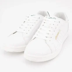 Baskets effet cuir avec détail coloré à lacets Homme Homme Baskets, Sneakers