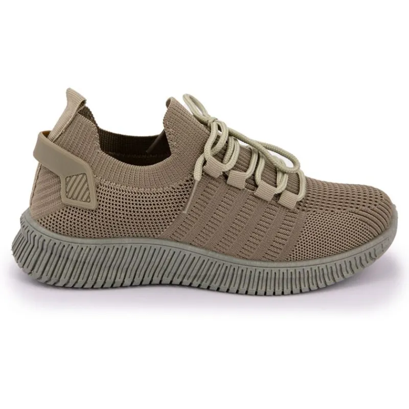 Outlet Baskets en toile à lacets Femme Femme Baskets, Sneakers