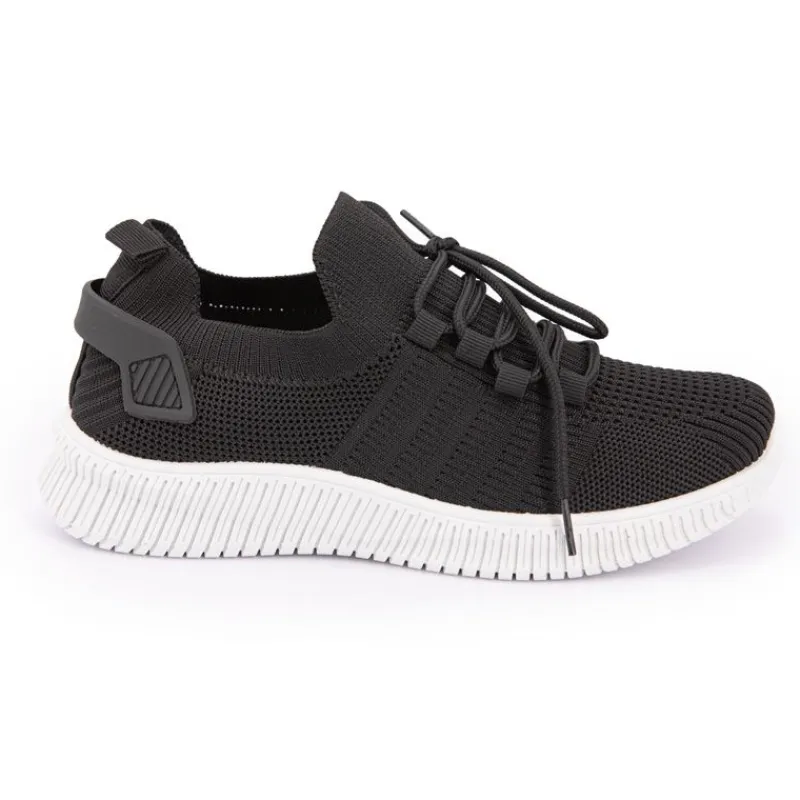 New Baskets en toile à lacets Femme Femme Baskets, Sneakers