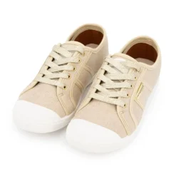 Best Baskets en toile cloruni couleur sable lacets blancs Femme Femme Baskets, Sneakers