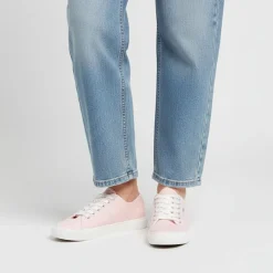 Online Baskets en toile nicola à lacets blancs Femme Femme Baskets, Sneakers