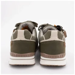 Best Baskets en toile olive avec zip Homme Homme Baskets, Sneakers