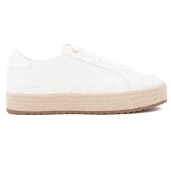 Sale Baskets espadrille avec broderie fleurs Femme Femme Baskets, Sneakers