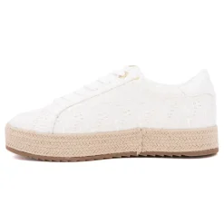 Sale Baskets espadrille avec broderie fleurs Femme Femme Baskets, Sneakers