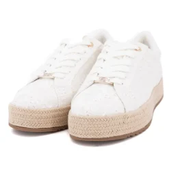Sale Baskets espadrille avec broderie fleurs Femme Femme Baskets, Sneakers