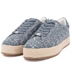 Best Baskets espadrille avec broderie fleurs Femme Femme Baskets, Sneakers