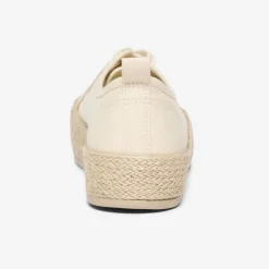 Online Baskets espadrilles en toile couleur unie Femme Femme Baskets, Sneakers