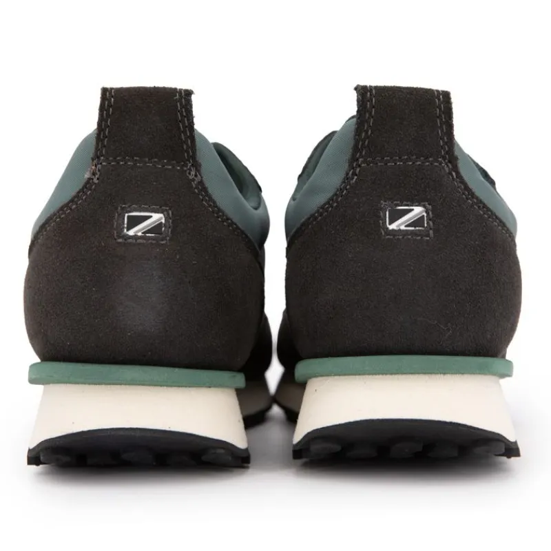 Online Baskets foster cuir évolution avec rayures Homme Homme Baskets, Sneakers