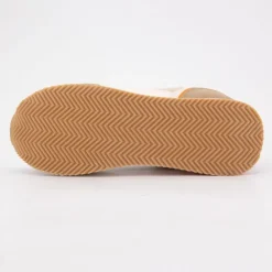 Sale Baskets frisby semelle rose touche de jaune avec lacets blancs Femme Femme Baskets, Sneakers