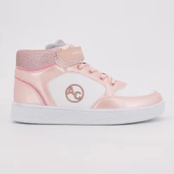 New Baskets hautes à paillettes avec scratch Enfant Enfant Chaussures Fille|Chaussures Garçon