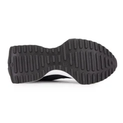 Hot Baskets jean bleu marine en cuir Femme Femme Baskets, Sneakers