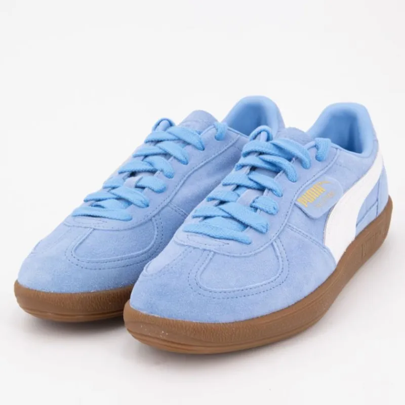 Online Baskets light blue white palermo cuir Homme Homme Baskets, Sneakers