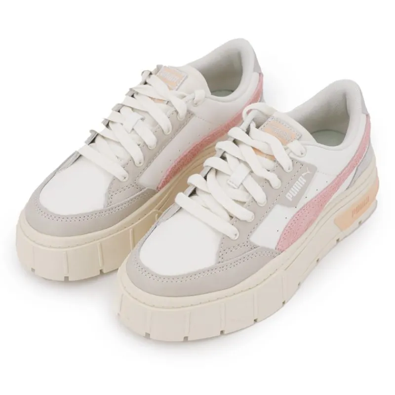 Online Baskets Mayze Thrifted en cuir effet daim Femme Femme Baskets, Sneakers|Vetements De Sports Femme