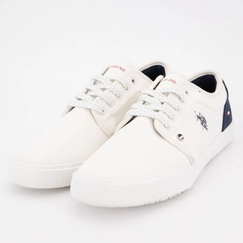 New Baskets mediaval en toile avec lacets à rayures Homme Homme Baskets, Sneakers