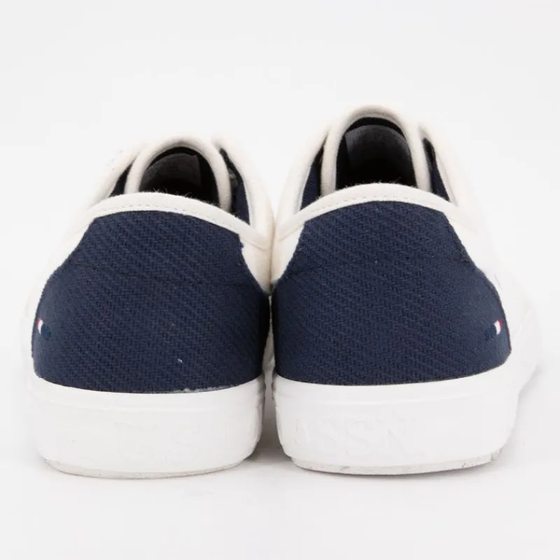 New Baskets mediaval en toile avec lacets à rayures Homme Homme Baskets, Sneakers