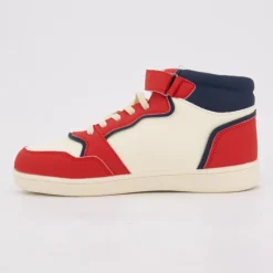 Hot Baskets montantes avec lacets new york cheval brodé coloré Enfant Enfant Chaussures Fille|Chaussures Garçon