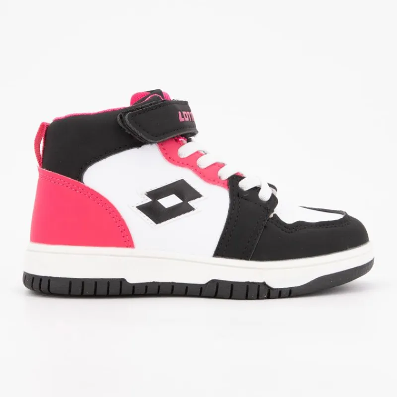 Clearance Baskets montantes avec scratch et lacets Enfant Enfant Chaussures Fille|Chaussures Garçon