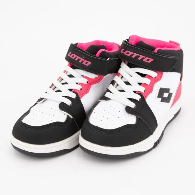 Clearance Baskets montantes avec scratch et lacets Enfant Enfant Chaussures Fille|Chaussures Garçon