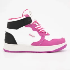 Sale Baskets montantes bi color à lacets Enfant Enfant Chaussures Garçon|Chaussures Fille