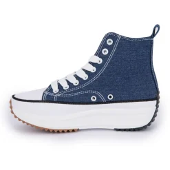 New Baskets montantes Run Star Hike Plateform toile bayane Femme Femme Baskets, Sneakers