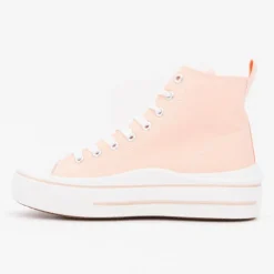 Discount Baskets montantes toile unie melvina Femme Femme Baskets, Sneakers