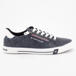 Sale Baskets navy avec fermeture éclair Homme Homme Baskets, Sneakers