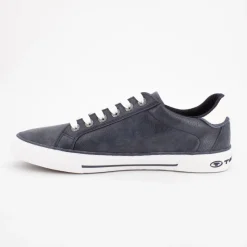 Sale Baskets navy avec fermeture éclair Homme Homme Baskets, Sneakers