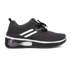 Clearance Baskets noires à motifs blancs Homme Homme Baskets, Sneakers