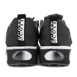 Clearance Baskets noires à motifs blancs Homme Homme Baskets, Sneakers