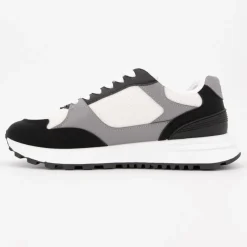 New Baskets noires semelle he à lacets s Femme Femme Baskets, Sneakers