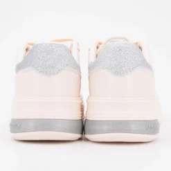 Online Baskets orange pastel paillettes silver peony asuka Femme Femme Baskets, Sneakers