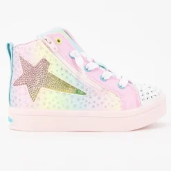 Hot Baskets rainbow pailettes à strass avec zip Enfant Enfant Chaussures Garçon|Chaussures Fille