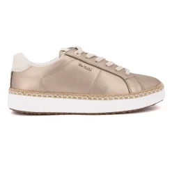 Online Baskets rose gold à lacets Femme Femme Baskets, Sneakers