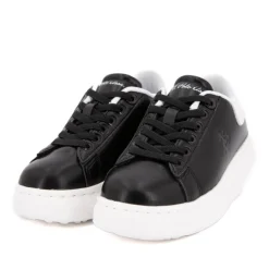 Hot Baskets similicuir grande semelle avec lacets Enfant Enfant Chaussures Garçon|Chaussures Fille