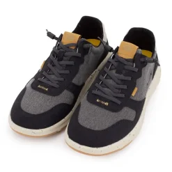 Clearance Baskets toile à lacets semelle tachetée Homme Homme Baskets, Sneakers