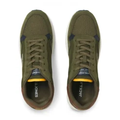 Sale Baskets toile beech à lacets semelle blanche crantée Homme Homme Baskets, Sneakers