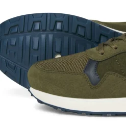 Sale Baskets toile beech à lacets semelle blanche crantée Homme Homme Baskets, Sneakers