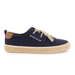 Discount Baskets toile espadrille navy à lacets Homme Homme Baskets, Sneakers