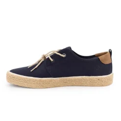 Discount Baskets toile espadrille navy à lacets Homme Homme Baskets, Sneakers