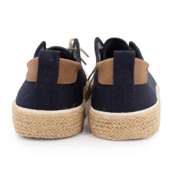 Discount Baskets toile espadrille navy à lacets Homme Homme Baskets, Sneakers